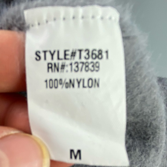 Altar'd State Gray Super Soft Furry LS Dress Wms size Medium - Picture 6 of 13